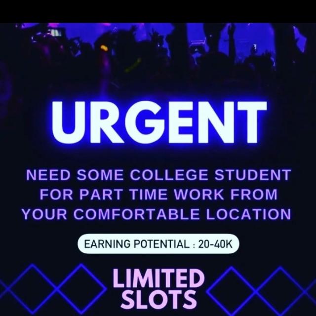 Part time work for students